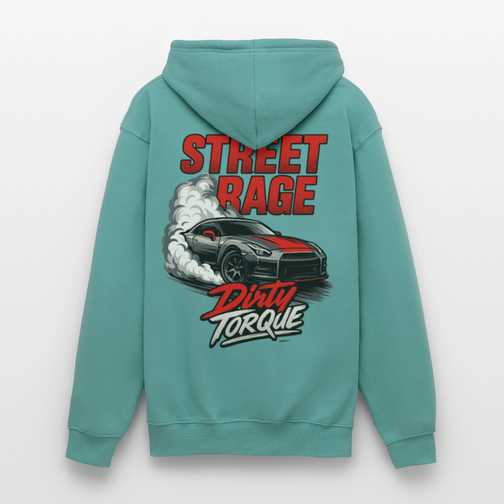 DirtyTorque Street Rage Hoodie Unisex - Pastelltürkis