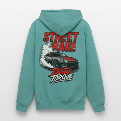 DirtyTorque Street Rage Hoodie Unisex - Pastelltürkis
