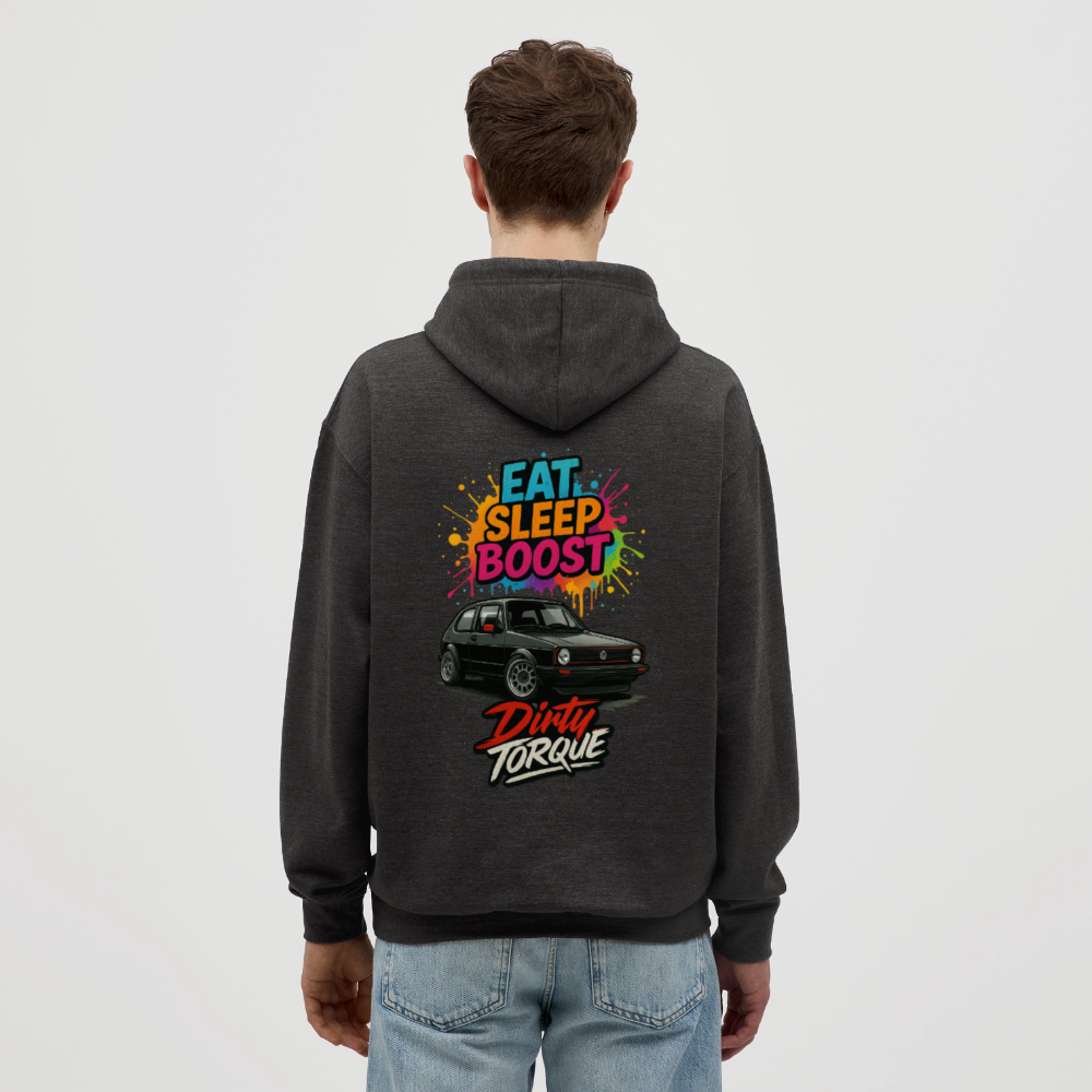 DirtyTorque Eat Sleep Boost Hoodie Unisex - Anthrazit