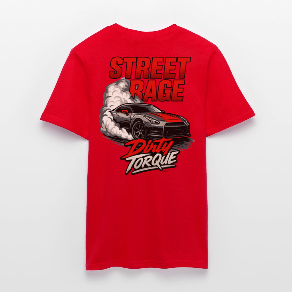 DirtyTorque Street Rage Tee Men - Rot