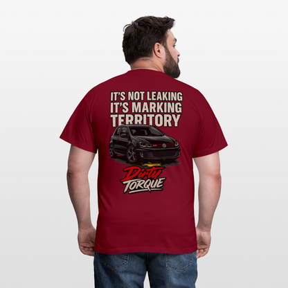 DirtyTorque Leakin' Tee Men - Ziegelrot