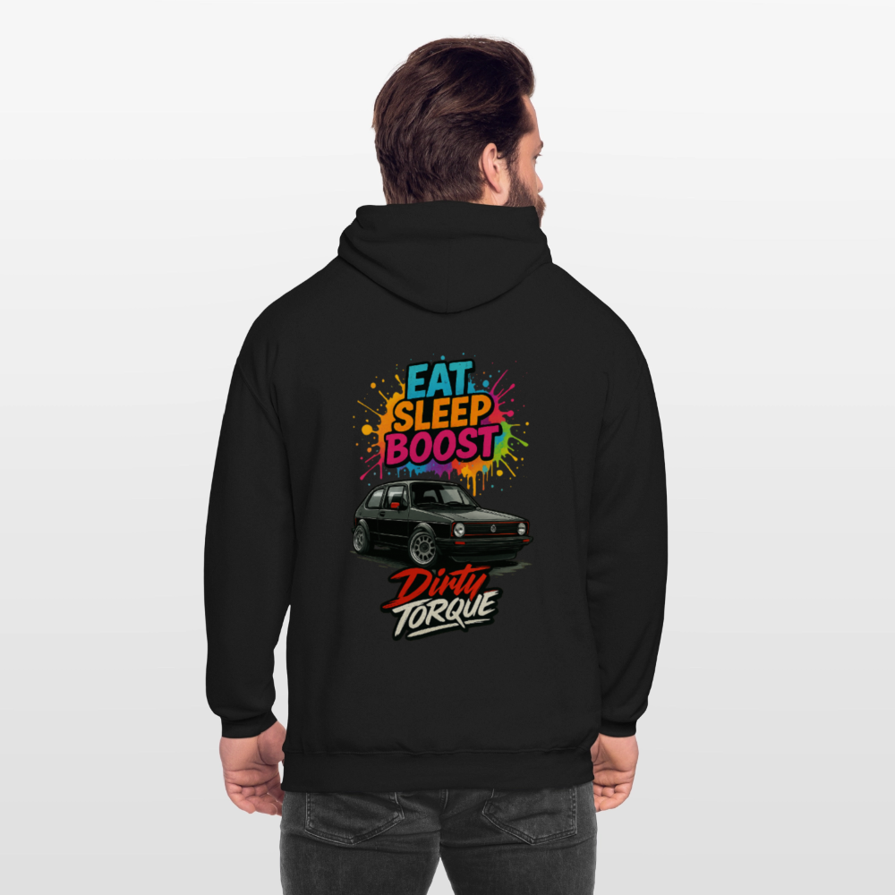 DirtyTorque Eat Sleep Boost Hoodie Unisex - Schwarz