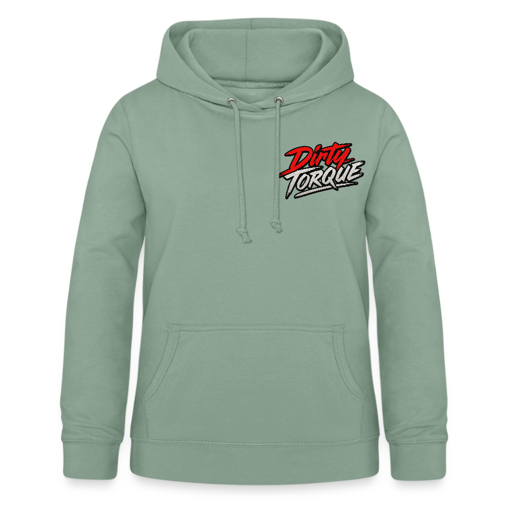 DirtyTorque Leakin' Hoodie Women - Graugrün