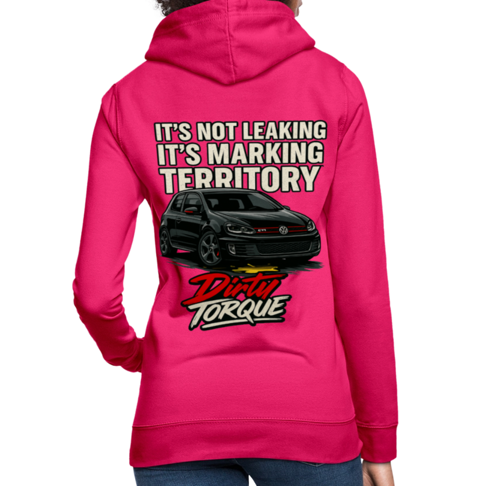 DirtyTorque Leakin' Hoodie Women - dunkles Pink