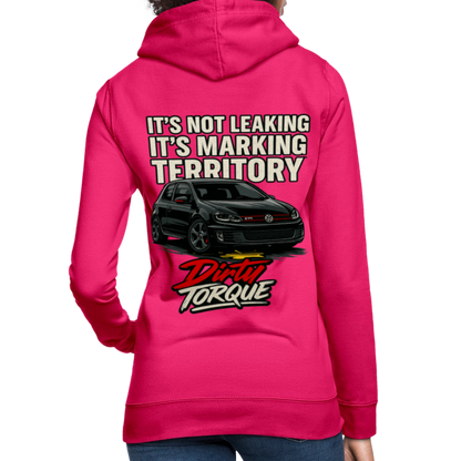 DirtyTorque Leakin' Hoodie Women - dunkles Pink