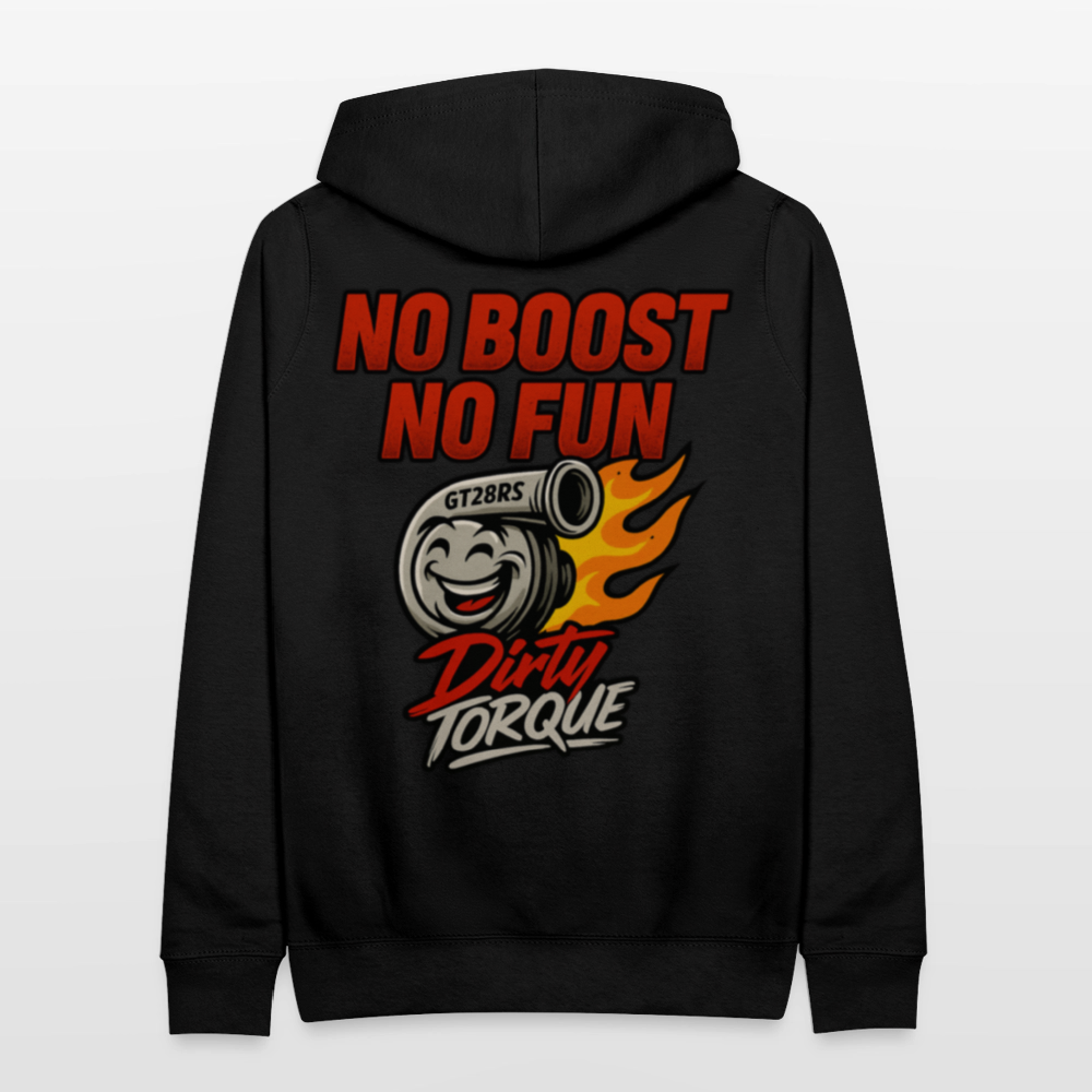 DirtyTorque No Boost No Fun Hoodie Women - Schwarz