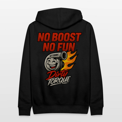 DirtyTorque No Boost No Fun Hoodie Women - Schwarz