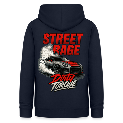 DirtyTorque Street Rage Hoodie Women - Navy