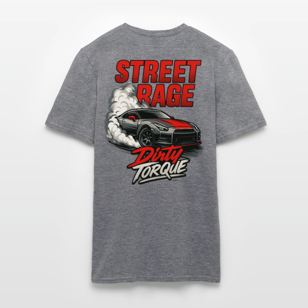 DirtyTorque Street Rage Tee Men - Graphit meliert