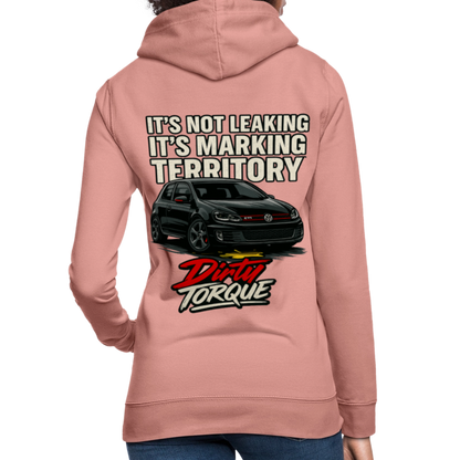 DirtyTorque Leakin' Hoodie Women - Altrosa