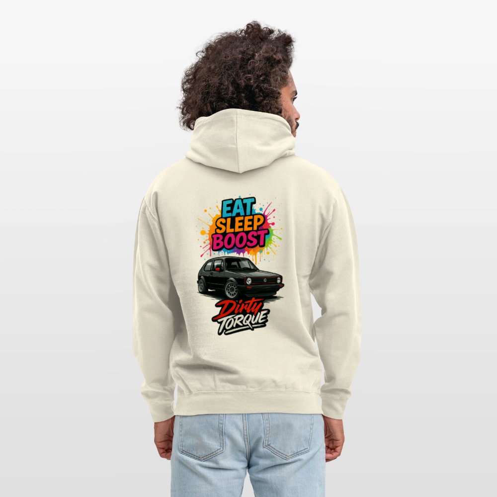 DirtyTorque Eat Sleep Boost Hoodie Unisex - Vanille-Milchshake