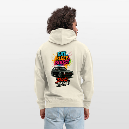 DirtyTorque Eat Sleep Boost Hoodie Unisex - Vanille-Milchshake