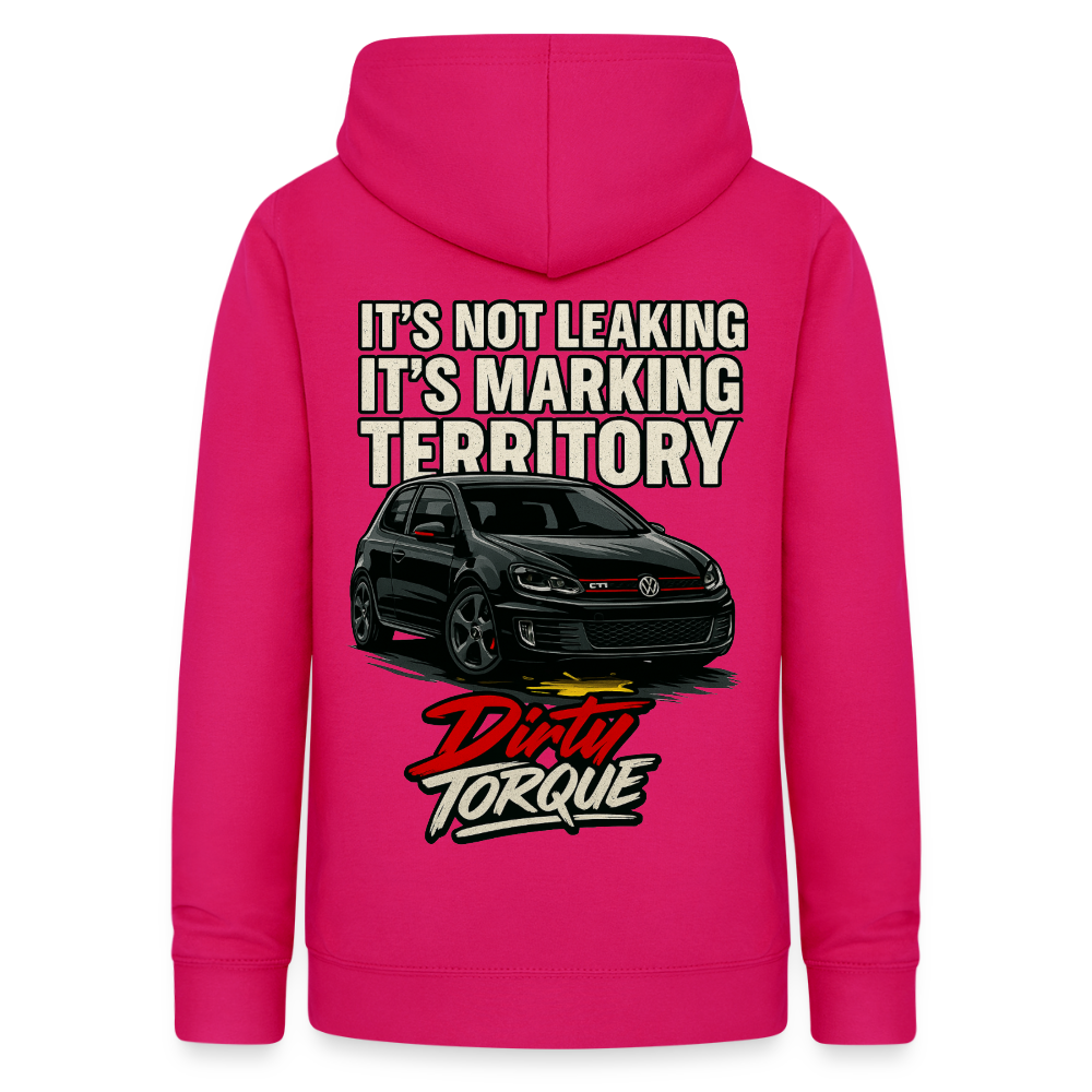 DirtyTorque Leakin' Hoodie Women - dunkles Pink