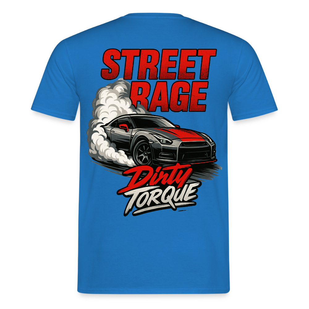 DirtyTorque Street Rage Tee Men - Royalblau