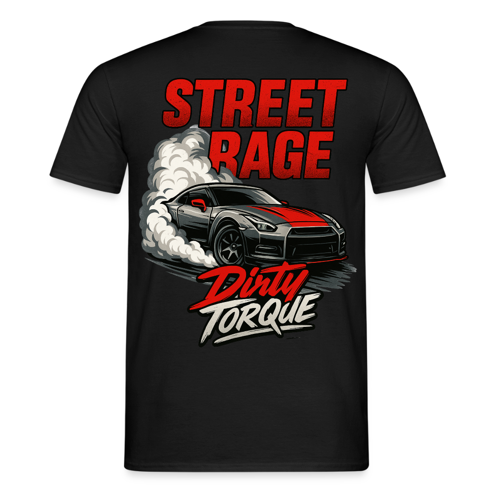 DirtyTorque Street Rage Tee Men - Schwarz