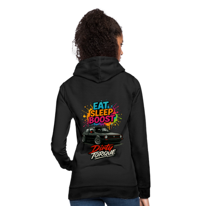 DirtyTorque Eat Sleep Boost Frauen Hoodie - Schwarz