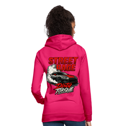 DirtyTorque Street Rage Hoodie Women - dunkles Pink