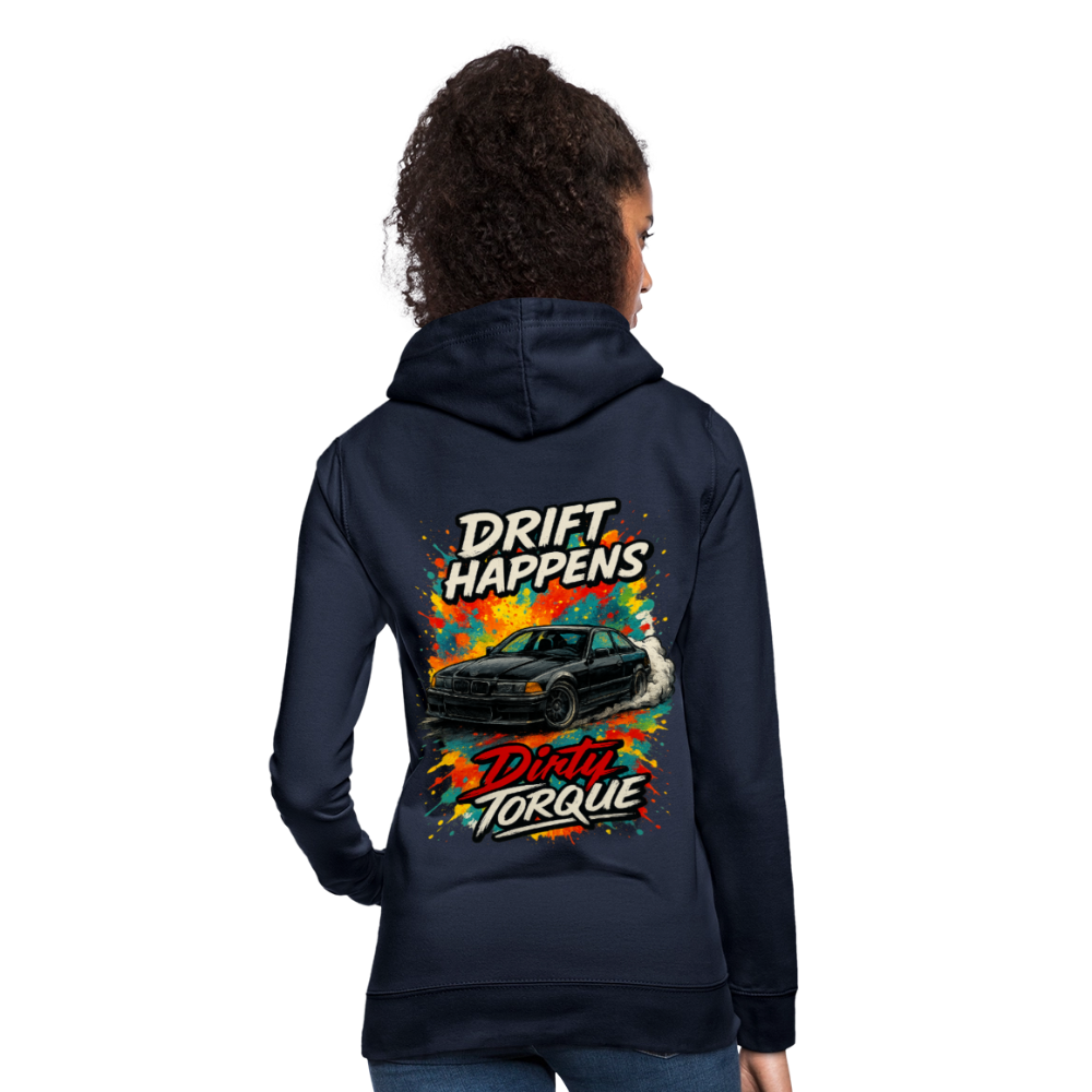 DirtyTorque E36 Drift Frauen Hoodie - Navy