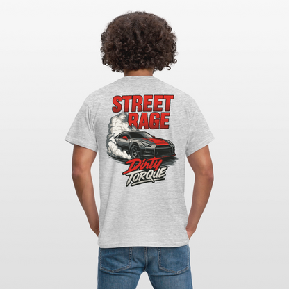 DirtyTorque Street Rage Tee Men - Grau meliert