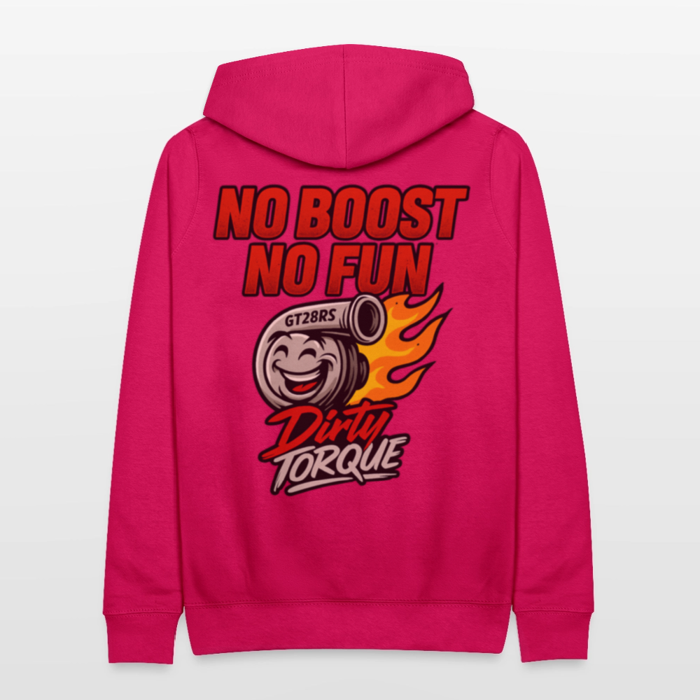 DirtyTorque No Boost No Fun Hoodie Women - dunkles Pink