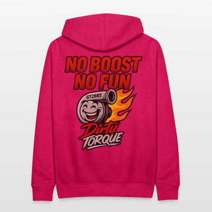 DirtyTorque No Boost No Fun Hoodie Women - dunkles Pink