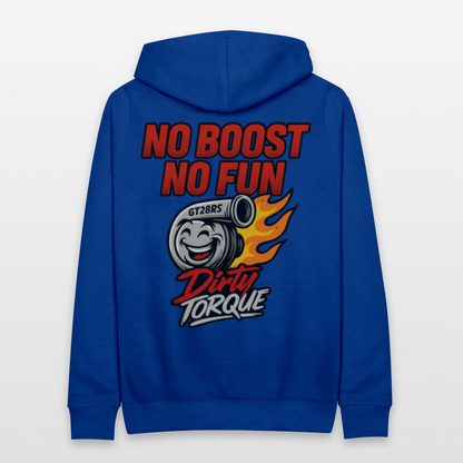 DirtyTorque No Boost No Fun Hoodie Women - Royalblau