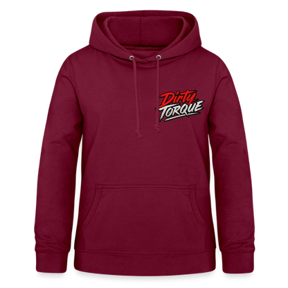 DirtyTorque Street Rage Hoodie Women - Bordeaux