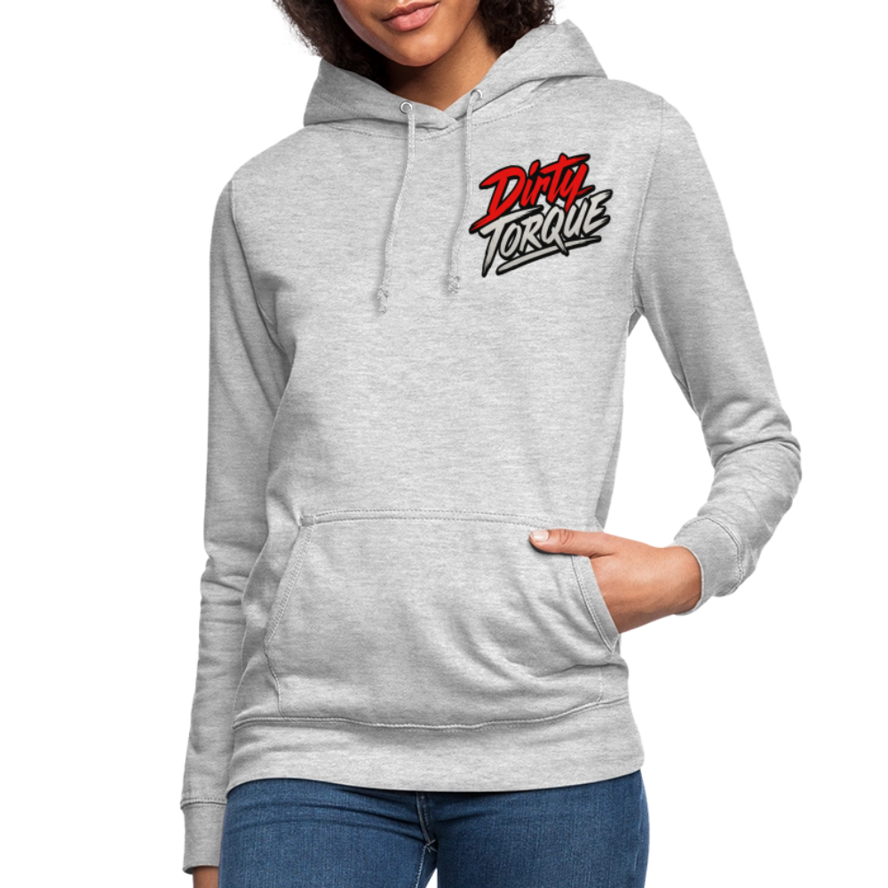 DirtyTorque Leakin' Hoodie Women - Hellgrau meliert