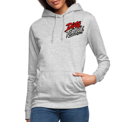 DirtyTorque Leakin' Hoodie Women - Hellgrau meliert