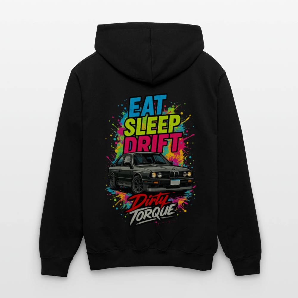 DirtyTorque Eat Sleep Drift  Premium Hoodie Unisex - Schwarz/Gold