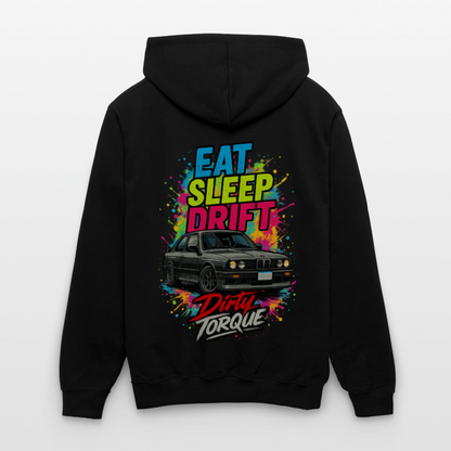 DirtyTorque Eat Sleep Drift  Premium Hoodie Unisex - Schwarz/Gold