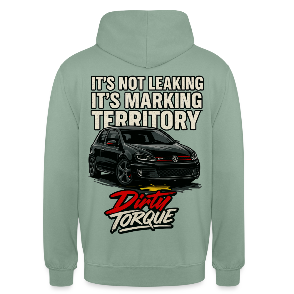 DirtyTorque Leakin' Hoodie Unisex - Graugrün