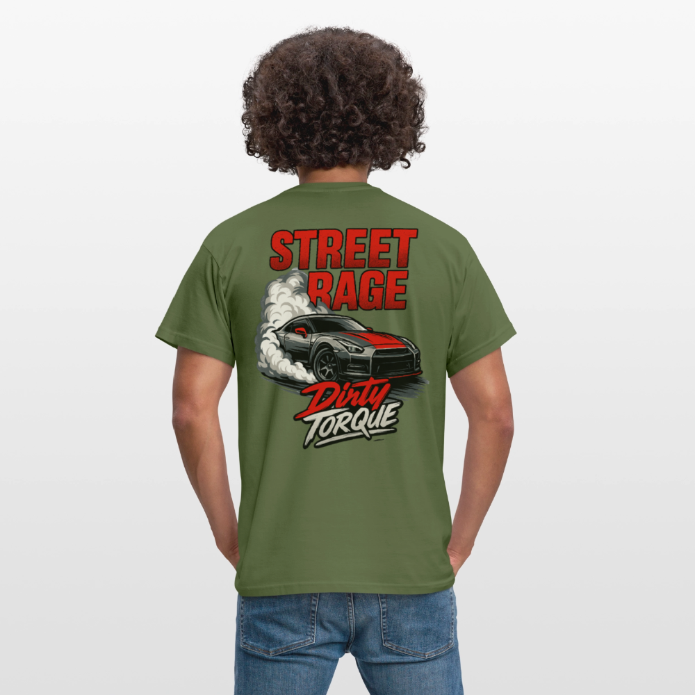DirtyTorque Street Rage Tee Men - Militärgrün