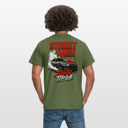 DirtyTorque Street Rage Tee Men - Militärgrün