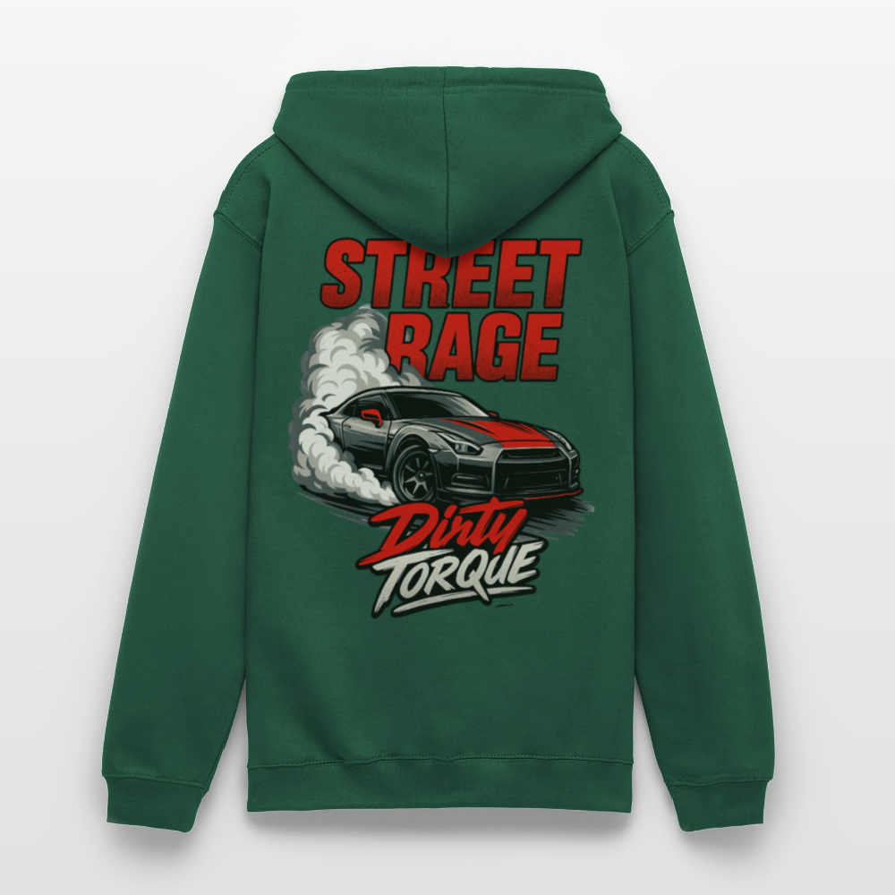 DirtyTorque Street Rage Hoodie Unisex - Flaschengrün
