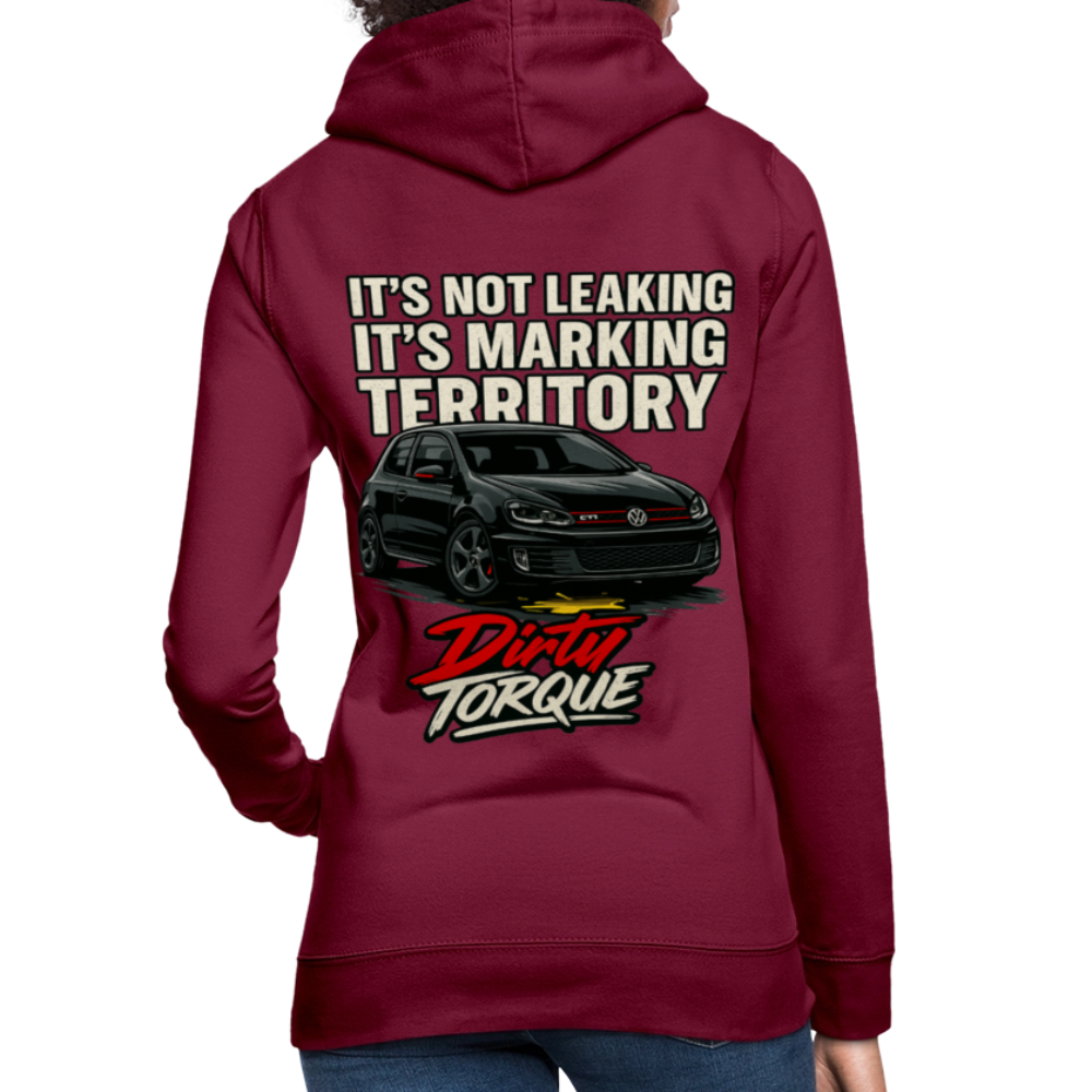 DirtyTorque Leakin' Hoodie Women - Bordeaux