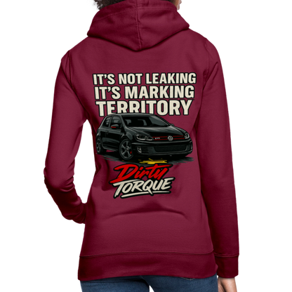 DirtyTorque Leakin' Hoodie Women - Bordeaux