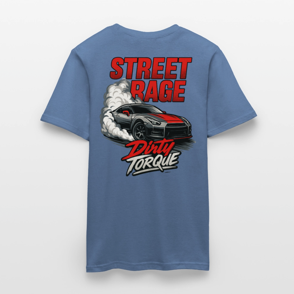 DirtyTorque Street Rage Tee Men - Taubenblau 