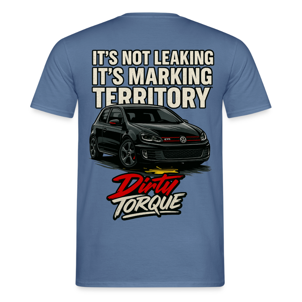 DirtyTorque Leakin' Tee Men - Taubenblau 