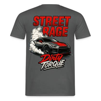 DirtyTorque Street Rage Tee Men - Anthrazit