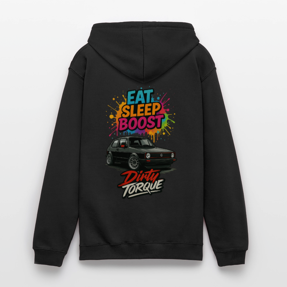 DirtyTorque Eat Sleep Boost Hoodie Unisex - Schwarz