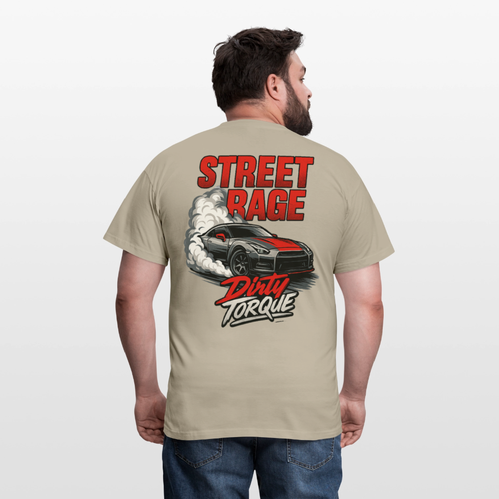 DirtyTorque Street Rage Tee Men - Sandbeige
