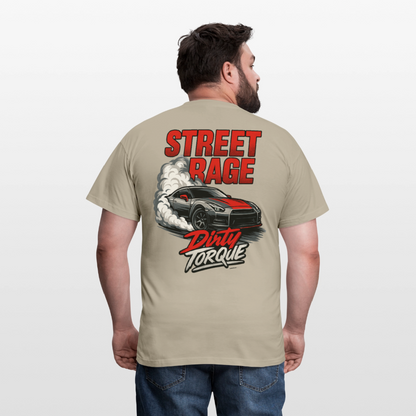 DirtyTorque Street Rage Tee Men - Sandbeige