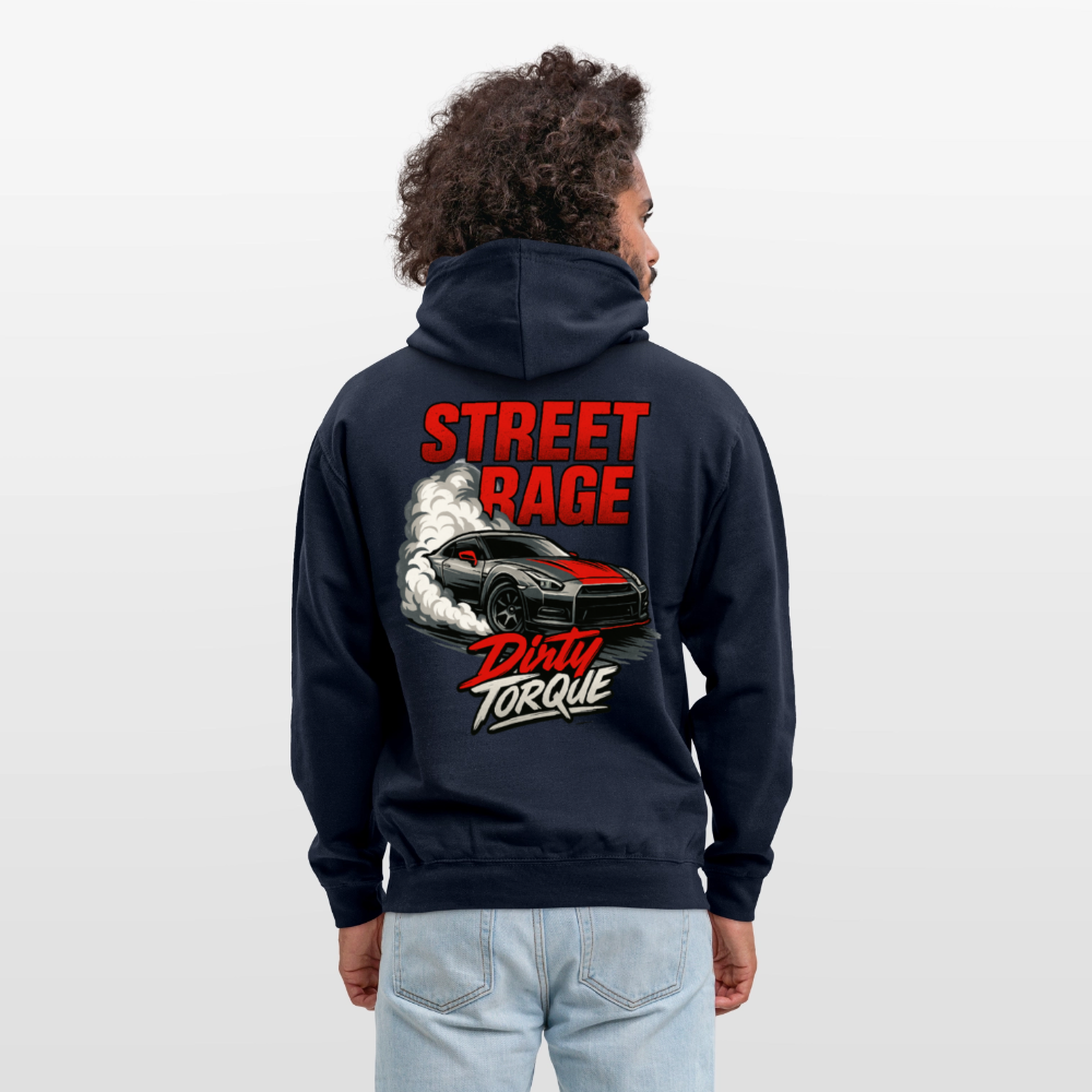 DirtyTorque Street Rage Hoodie Unisex - Navy