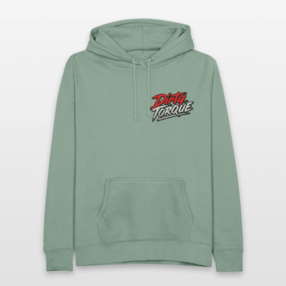 DirtyTorque No Boost No Fun Hoodie Women - Graugrün