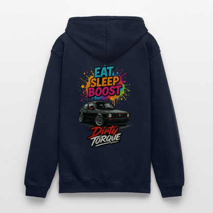 DirtyTorque Eat Sleep Boost Hoodie Unisex - Navy