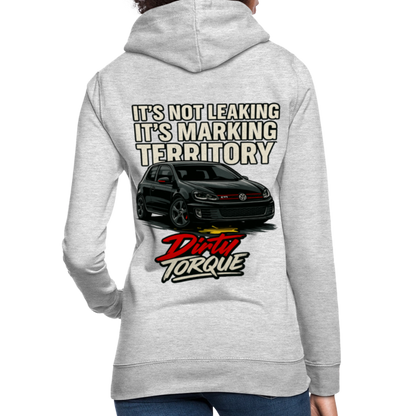 DirtyTorque Leakin' Hoodie Women - Hellgrau meliert
