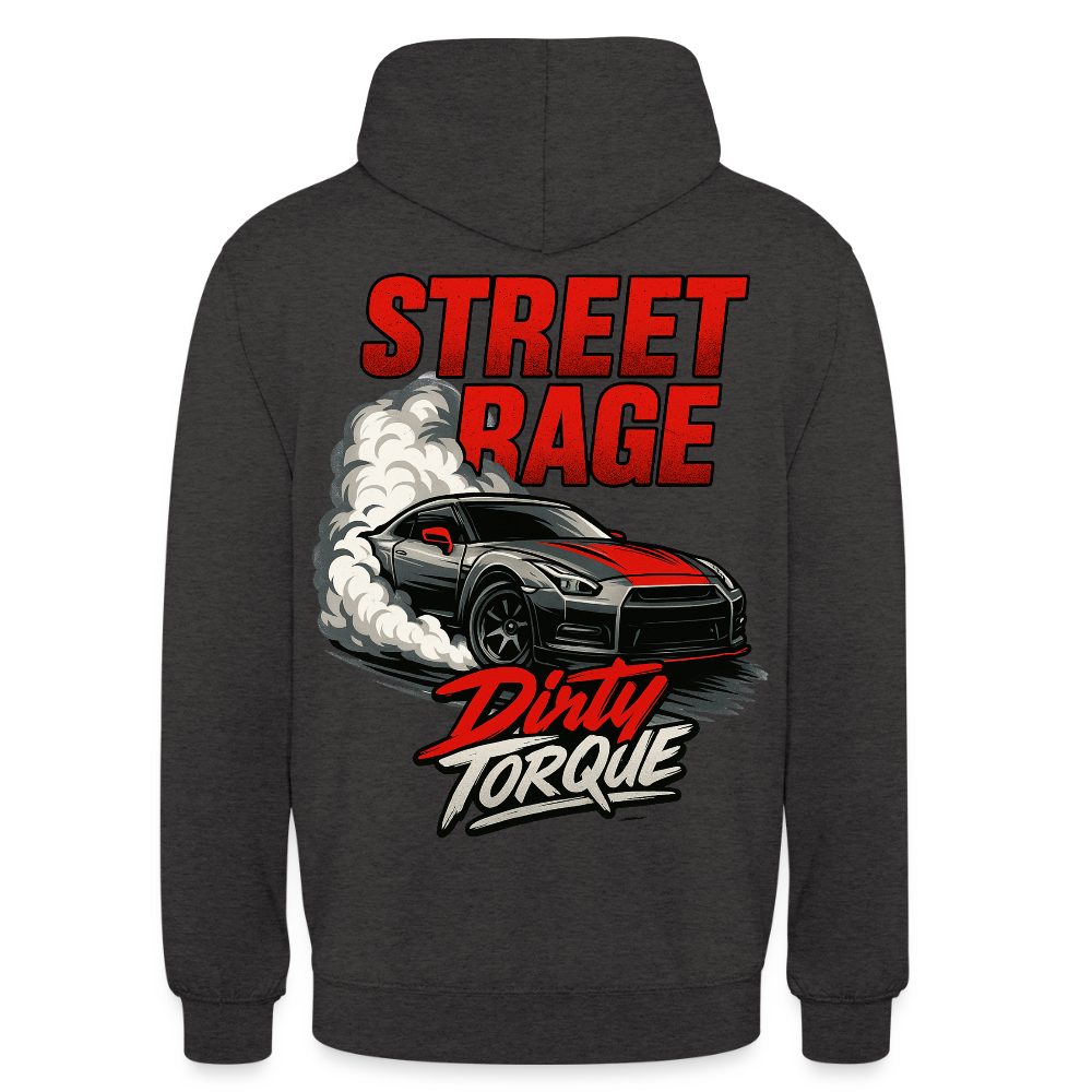 DirtyTorque Street Rage Hoodie Unisex - Anthrazit