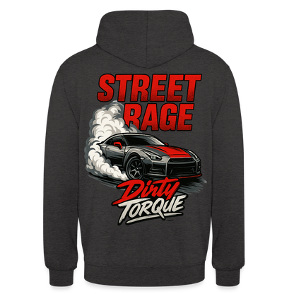 DirtyTorque Street Rage Hoodie Unisex - Anthrazit