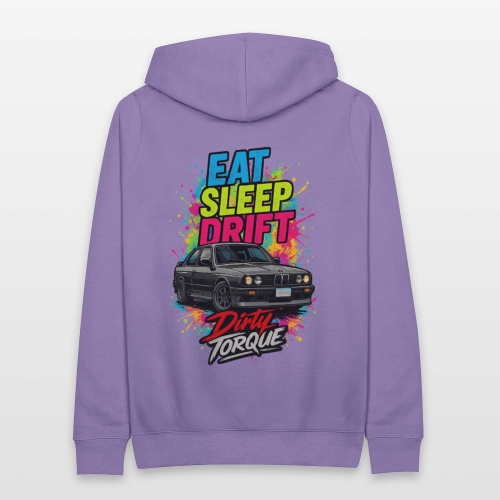 DirtyTorque Eat Sleep Drift Hoodie Women - Lavendel